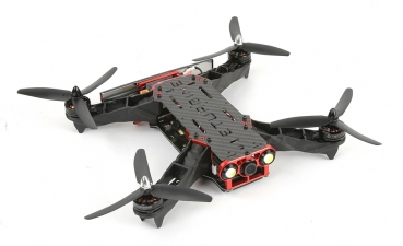 RaceCopter FPV 250 ARF mit Motor, Regler, CC3D,LEDs, Kamera