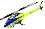 SAB GOBLIN 380 BLAU / GELB mit Motor und Regler