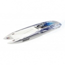 GENESIS 950mm 6S Powerboat "Blue White Flame"