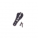 Aluminium Servohorn 25 Z. schwarz
