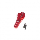 Aluminium Servohorn 25 Z. rot