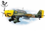 Black Horse JU-87B Stuka 1920 mm im ARF Set